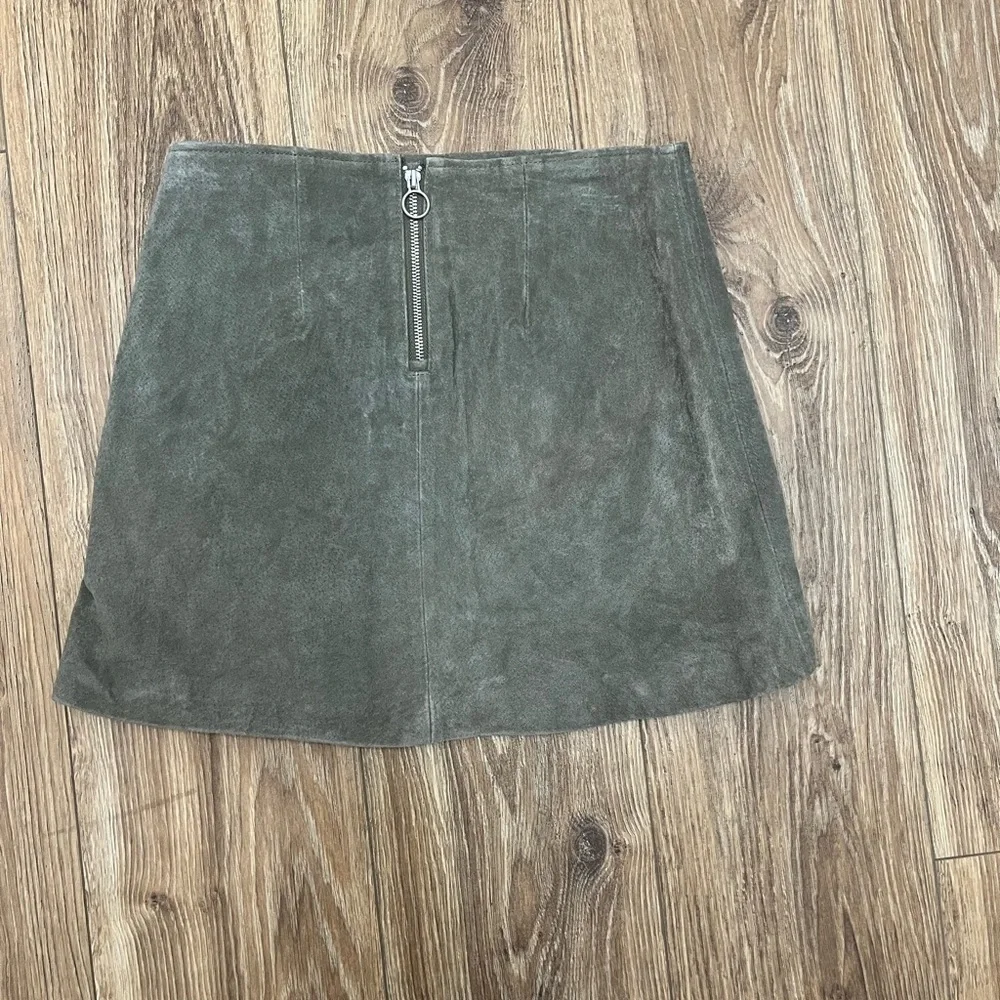 BlankNYC 100% Genuine Leather Skirt Sz 26